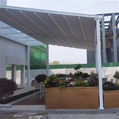 Létt-prýði í PVC fellanleg þakpergóla